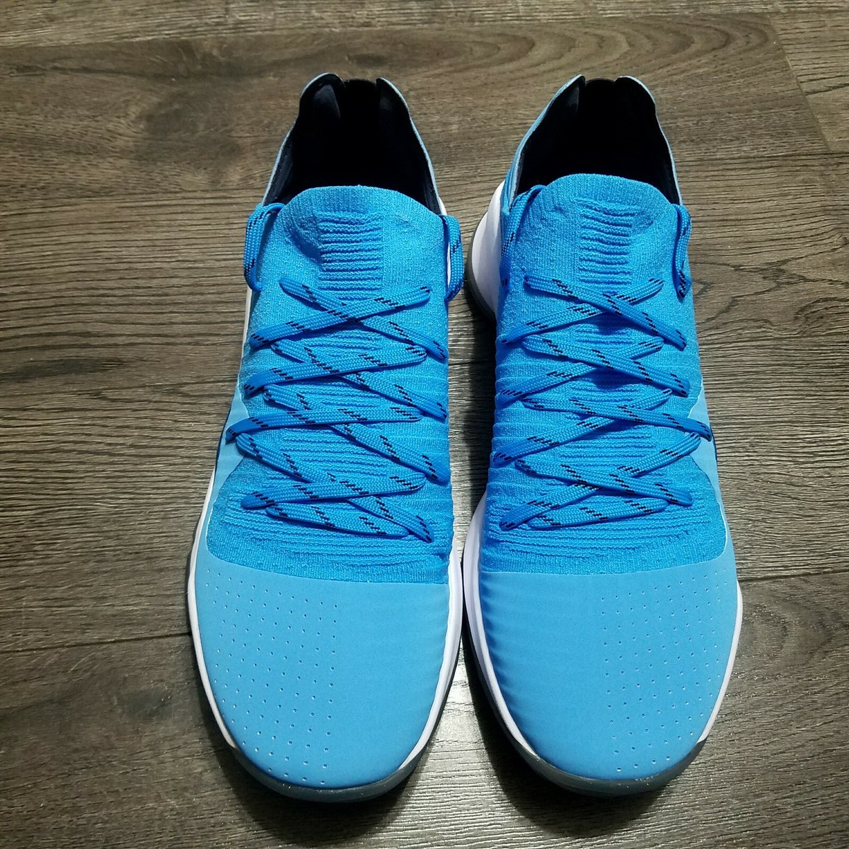 Rare New Under Armour UA Curry 4 Low Sample Basketball Shoes Men\'s Size 9 Blue Under Armour Curry 4 Retro Flooded Men main image 3