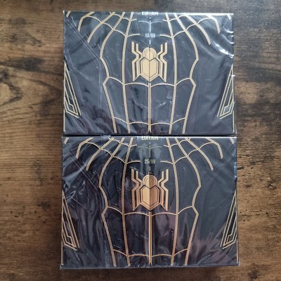Spider-Man: Black & Gold Gilded Playing Cards Karte Mafia LED Avengers Deck