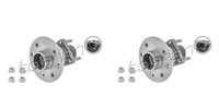 Topran 2X Radnabe Radlagersatz Hinten FüR Opel Meriva Astra G CC Vauxhall F48