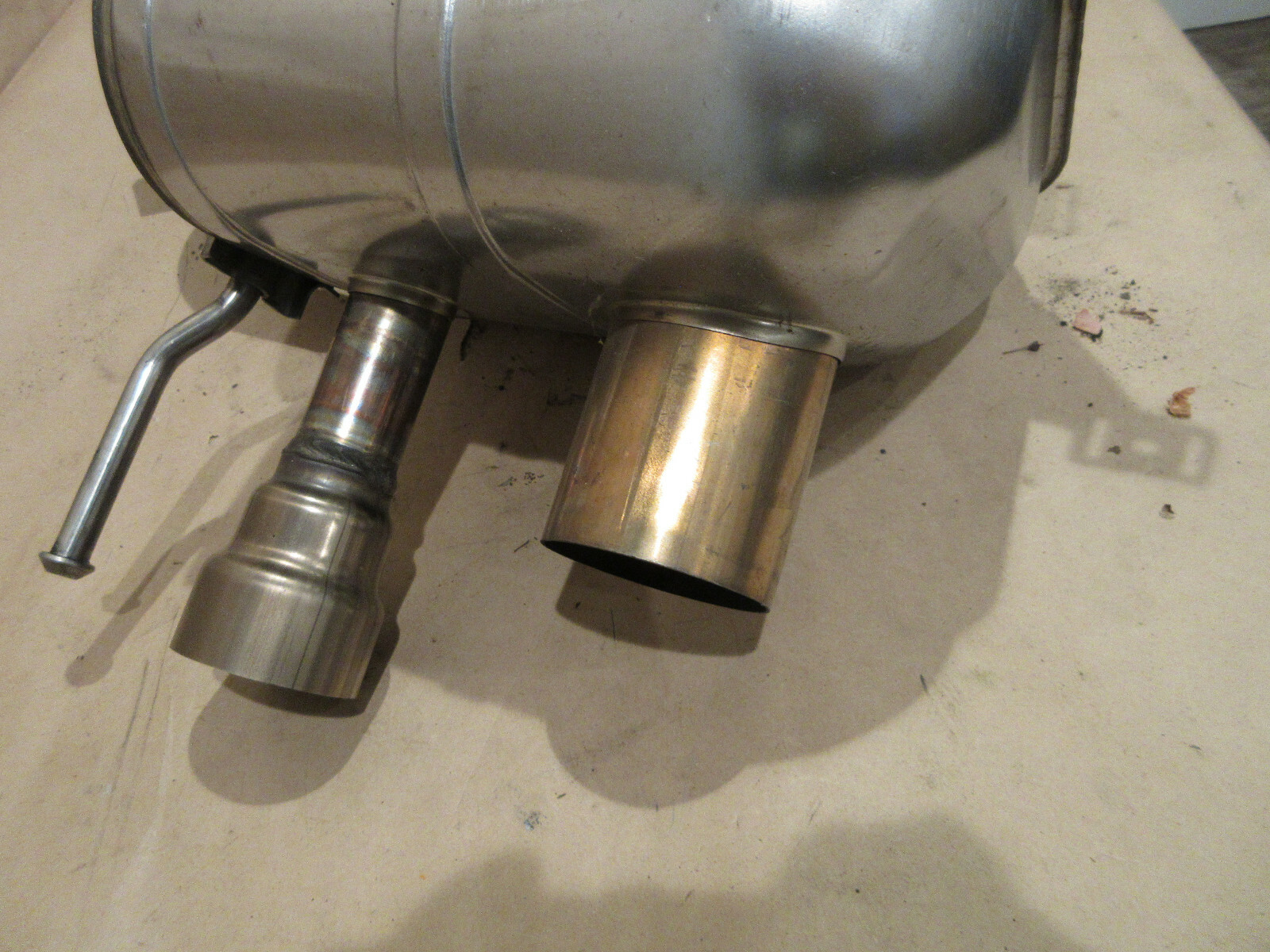 Ferrari GTC4 Lusso T - RH Rear Muffler   P/N 341245
