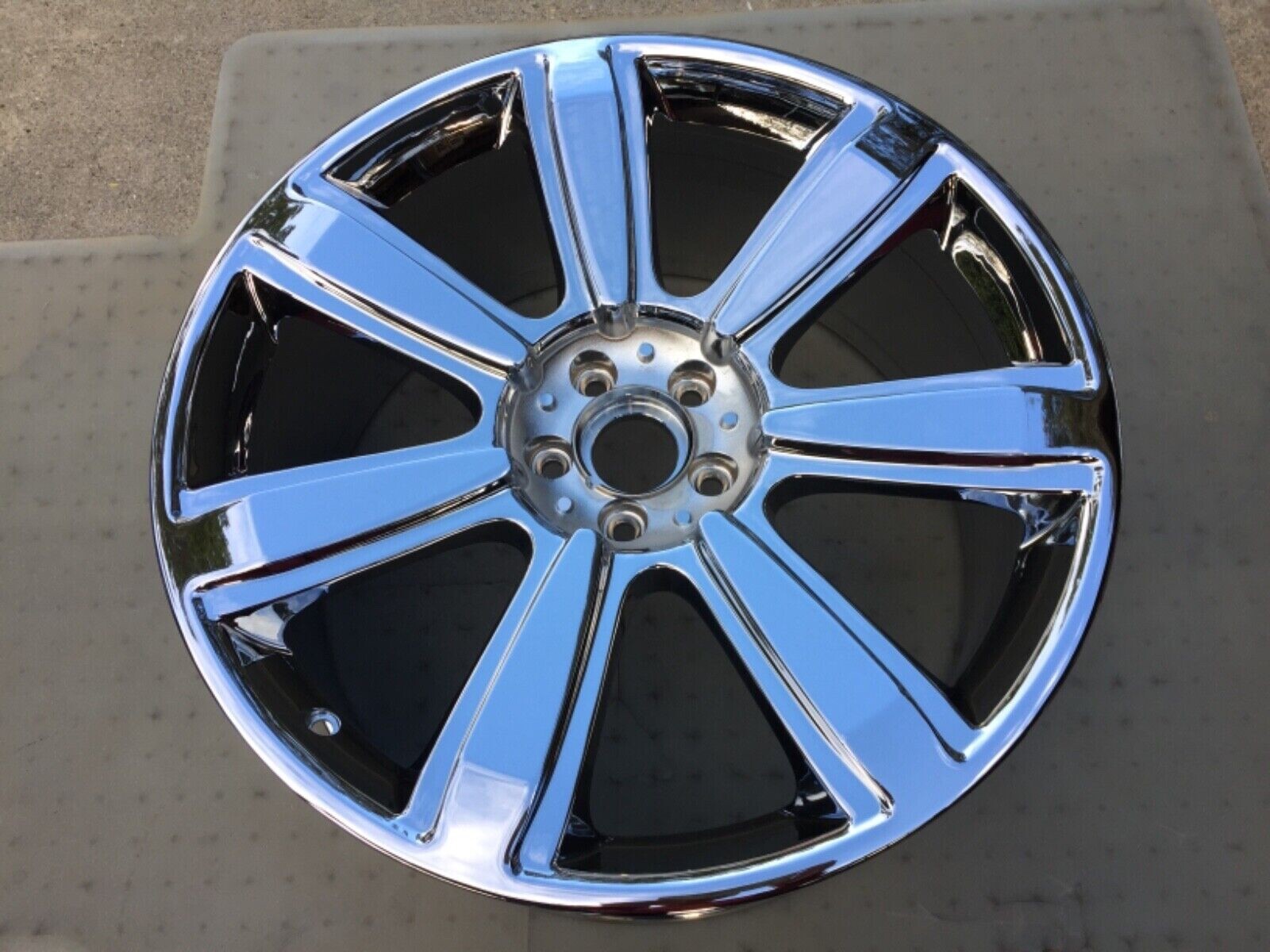 21 NEW CHROME OEM FACTORY BENTLEY 1 WHEEL MULLINER FLYING SPUR CONTINENTAL SPEED