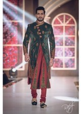 Ziggi Menswear Mens Sherwani Asian/Indian/Pakistani Wedding