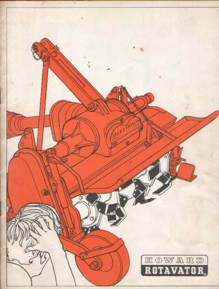 Howard Rotavator Selectatilth Operators Manual - Models P, E, S & M