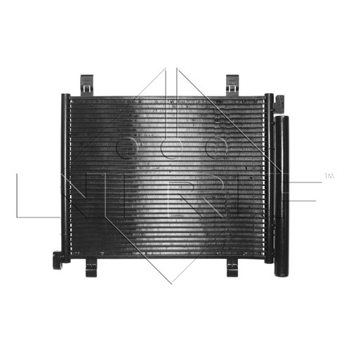 Condensateur Climatisation NRF 350425 - Avec Sèche-linge, Aluminium 535x638x12mm