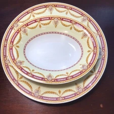 Vintage  Crown Ducal Fulton  Serving Set Bowl And Plate