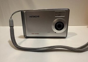 Hitachi HDC-571ES 5.0MP Compact Digital Camera Silver Tested