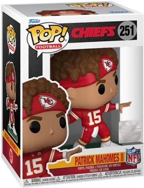Merchandising NFL: Funko Pop! Football - Chiefs - Patrick Mahomes II (Vinyl Figu