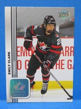 2023 UD TEAM CANADA WOMEN Card #57,  EMILY CLARK,  High Grade