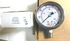 Dwyer  Pressure Gauge  SGD-D0722N  0-200 PSI z  1/4 NPT  NEW IN THE BOX