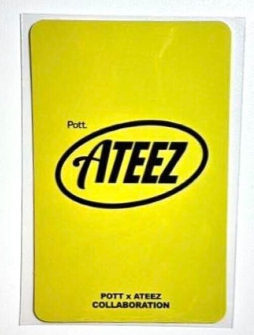 ATEEZ San Jongho Photocard Pott Collaboration Official Limited