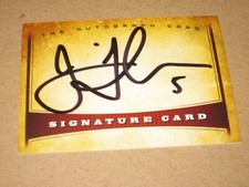 JASMINE THOMAS SIGNED AUTOGRAPHED THE AUTOGRAPH CARD SIGNATURE CARD WNBA STAR
