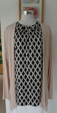 Comma Strickjacke offen, langarm, nude, Gr. L, neuwertig