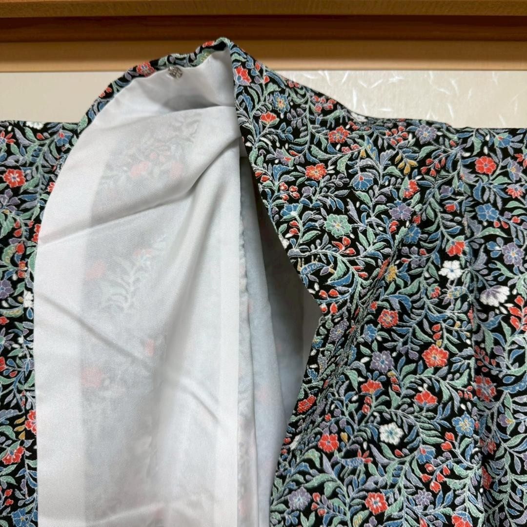 Kimono Washable Small Pattern Polyester Used Leng… - image 5