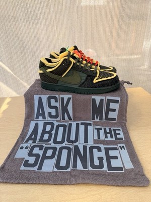 Nike Dunk Low Cactus Plant Flea Market Swamp Sponge Sequoia Size 10