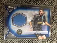 2023 TOPPS MLS BLUE LEON FLACH RELIC /199 PHILADELPHIA #R-LF