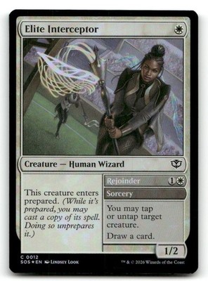 Elite Interceptor Foil LP Secrets of Strixhaven MTG-A23-36