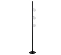 Led Stehlampe 4 Flamm Stehleuchte Standlampe Lampe Schwarz, Weiß 12 Watt