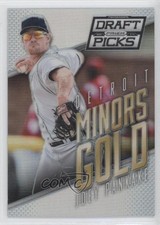2014 Panini Prizm Perennial Draft Picks Minors Gold Silver Joey Pankake #23 0a6