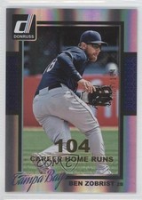 2014 Panini Donruss Gold Career Stat Line 18/104 Ben Zobrist #343 3s3