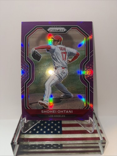 2021 Panini Prizm - Tier II Shohei Ohtani #183 Purple Prizm