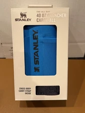 STANLEY The All Day 40 OZ Quencher Carry All Azure Blue Brand New No Cup SEALED