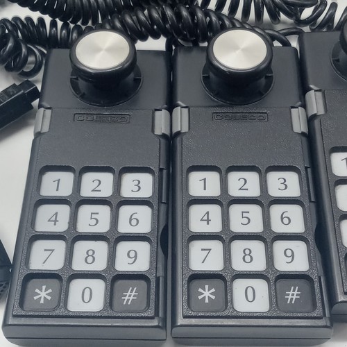 Coleco Vision Console With 4 Controllers Power Cord Cable Manual - Picture 3 of 19