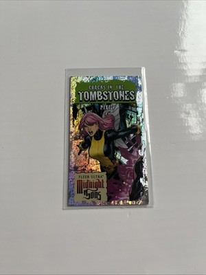 2023 Fleer Ultra Midnight Sons Cracks in the Tombstones Pixie Mini a05