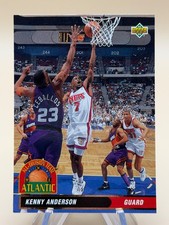 Kenny Anderson 1992-93 Upper Deck All-Division Team #AD5  New Jersey Nets