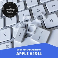 Replacement Keys For Apple Wireless Keyboard A1314 Individual Key & Hinge Spring