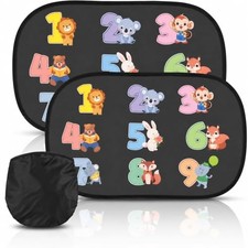 Car Window Shade for Baby -Glare Shield and UV Rays Protection for Your Numbers