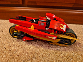 Lego Ninjago 9441 Kai&rsquo;s Blade Cycle, 100% Complete & New Brickmaster Updated Set