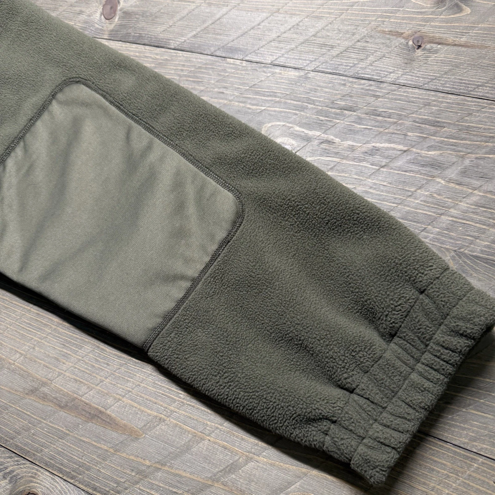 Vtg French Army Fleece Jacket Mens 120L (XXL) Cold Weather Olive Fecsa 2001 - product detail image 10