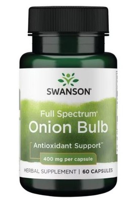 Swanson Premium - Vollspektrum-Zwiebelzwiebel 60 Kapseln