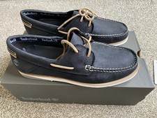 Image of TIMBERLAND ATLANTIS BREAK BOAT SHOES SIZE 8UK BLACK NEW