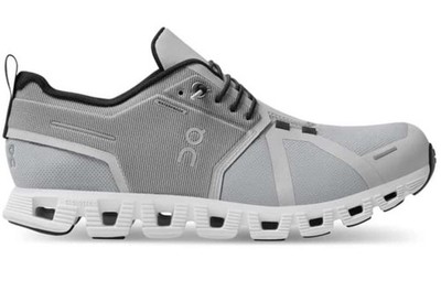 On Cloud 5 Running Shoes 7.5 Waterproof Glacier white Light Gray