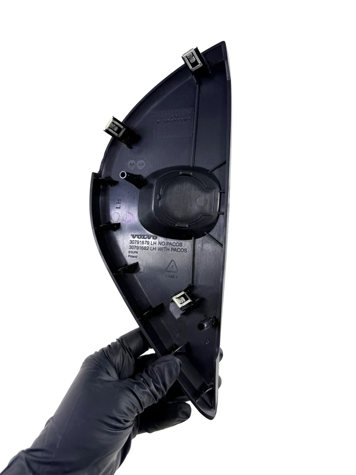 2011–2018 Volvo S60 V60 Cross Country Right Dash End Cap Cover Panel Black OEM - Image 3 of 4