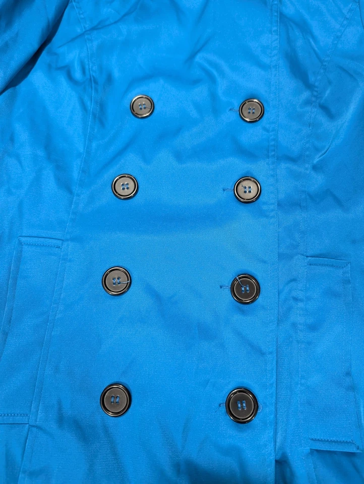 Gabardina para mujer Cotton Candy azul talla M Foto 2 de 4