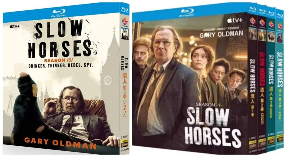 Slow Horses Season 1-5 10-Disc New Sealed Box Set In Stock - Image 2 of 2