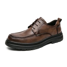 Genuine Leather Comfortable Lace Up Formal Business Dress Shoes for Men