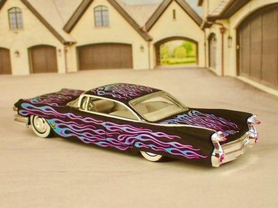 Von Dutch Designed 1959 Cadillac Coupe DeVille 6.4L V8 Cruiser 1/64 Scale LE C