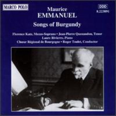 Emmanuel / Toulet - Songs of Burgundy [New CD]
