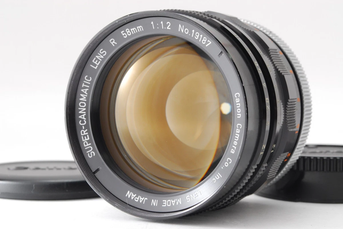 Canon FL f/1.2 Camera Lenses 58mm Focal for sale | eBay
