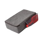 Składana na podróżna taca na kuwety szczelna z pokrywką zapinaną na zamek przenośna