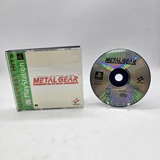 Metal Gear Solid (Greatest Hits) PS1 Playstation 1 Complete No Manual Tested 