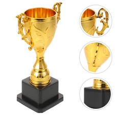 Mini Winner Trophy: Plastic Award Cups For Kids - 17cm Winner Prizes For