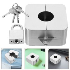 Stainless Steel Water Valve Lock Hose Bib Handle Locks Anti-theft Spigot