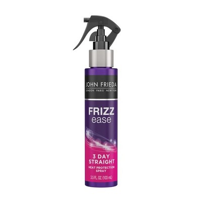 John Frieda Frizz Ease 3 Day Straight Heat 3.5 Fl Oz (Pack of 1), White 