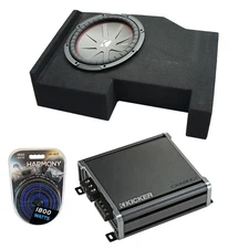 Kicker 43CWR104 10" Car Subwoofer Fits 14-18 GMC Sierra Crew Cab w/ 46CXA8001