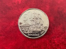 New Zealand 1968 50 Cent Proof-like Specimen Coin-/Toned/ -Uncirculated