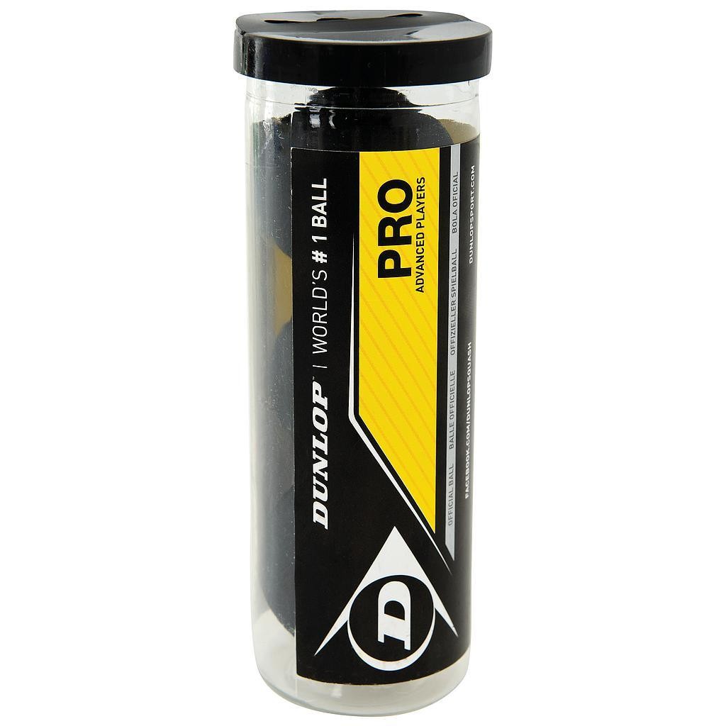Dunlop Pro Squash Balls 3 Ball Tube 3890₽